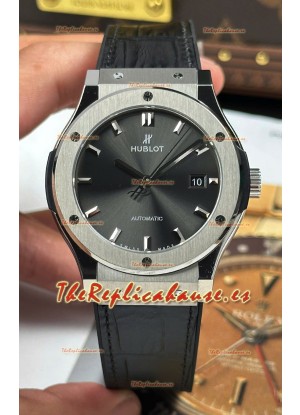 Reloj Hublot Super Clone Classic Fusion con Dial de Titanio Gris de 42 mm