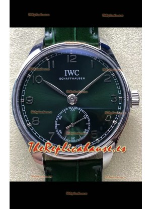 IWC Portugieser Super Clone Automatic 41 IW358310 Dial Verde en Caja Acero