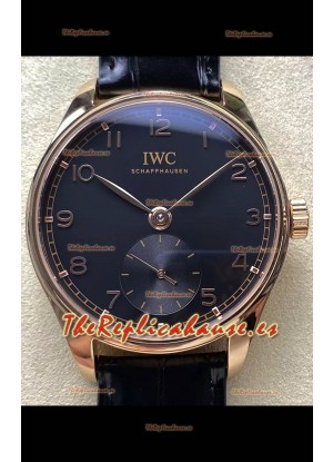 IWC Portugieser Super Clone Automatic 41 IW358401 Dial Marrón Caja Oro Rosado