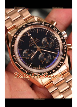 Omega Speedmaster Professional Moonwatch Oro Rosado Réplica Suiza