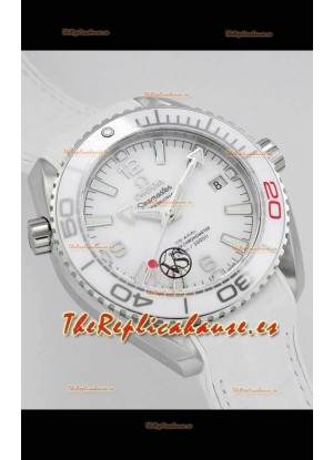 Omega Seamaster Planet Ocean Swiss Watch 39MM - Réplica Espejo 1:1 correa de Goma