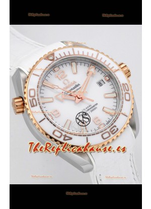 Omega Seamaster Planet Ocean Swiss Watch 39MM - Réplica Espejo 1:1 Correa Piel
