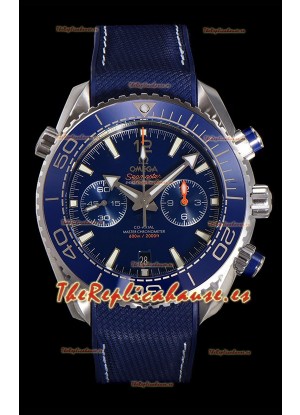 Omega Super Clone Planet Ocean 600M Cronógrafo Acero 904L Reloj Réplica
