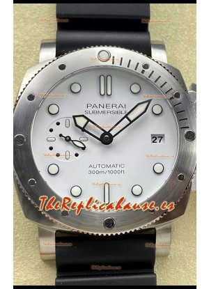 Panerai Submersible Bianco PAM2223 1:1 42MM Reloj Réplica a Espejo 1:1