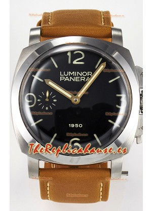 Panerai Super Clone Luminor 1950 PAM127 Acero 904L Edition Reloj Réplica Suizo