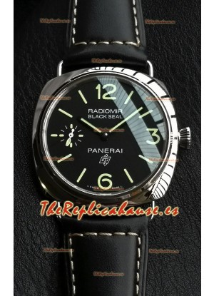 Panerai Super Clone Radiomir Black Seal PAM754 Reloj Réplica Suizo- 45MM Dial Negro 