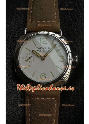 Panerai Super Clone Radiomir PAM1384 Reloj Réplica Suizo- 45MM Dial Blanco 