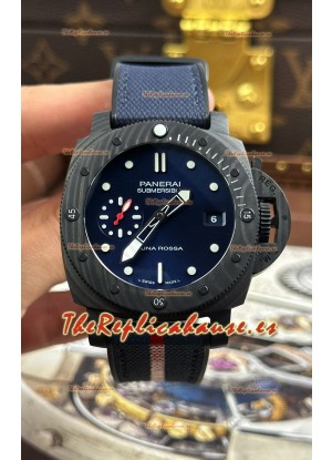 Panerai Luminor Super Clone Marina PAM1563 Carbotech Luna Rossa Watch 44MM