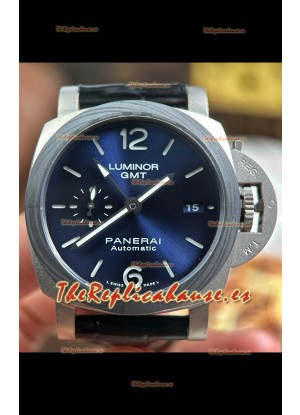 Panerai Luminor Super Clone PAM01279 GMT Automatic Dial Azul Edition Reloj Réplica