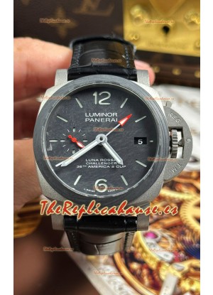 Panerai Luminor Super Clone PAM01096 Luna Rossa Challenger Reloj Titanio