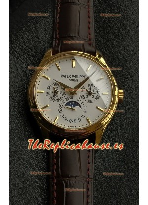 Patek Philippe Complications 5327G-001 Dial Amarillo Réplica Suiza Dial Blanco