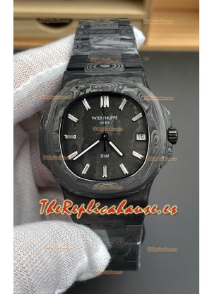 Patek Philippe Nautilus 5711 Edición DiW Carbono/Ceramica Reloj Réplica Suizo a Espejo 1:1