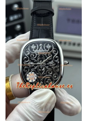Patek Philippe 5738 Elipse Black Enamel Reloj Réplica Cuarzo Suizo