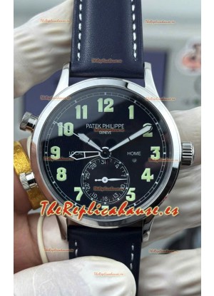 Patek Philippe Super Clone Aquanaut 5268G Reloj Acero en Dial Azul 38.8MM