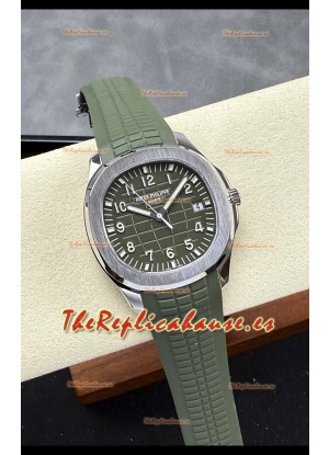 Patek Philippe Aquanaut Super Clone 5168G Dial Verde Reloj Réplica Acero 904L