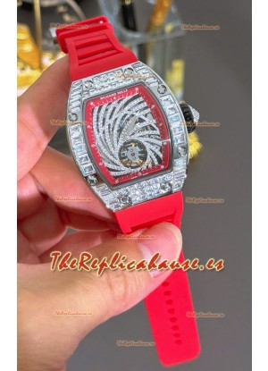 Richard Mille RM51-02 Reloj Caja Acero Inoxidable en Movimiento Automático Moissanitas