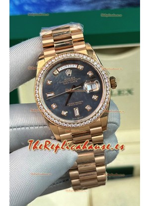 Reloj Rolex Day Date Presidential Oro Rosado 18K 40MM - Dial Perla Calidad Espejo 1:1