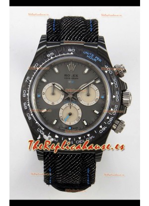 Rolex Daytona Super Clone DiW Black CarboQuartz Edition Reloj Réplica Suizo