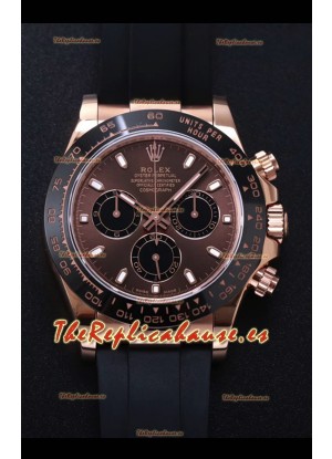 Rolex Daytona 116515LN-0041 Movimiento Original Cal.4130 Oro Everose - Reloj de Acero 904L a Espejo 1:1