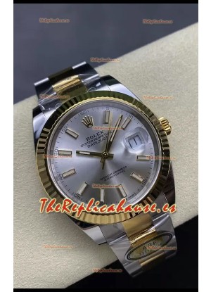 Rolex Datejust M126333 41MM ETA3235 72 Horas Energía Steel Dial Oyster Réplica Espejo 1:1 Oro Amarillo Aceor 904L