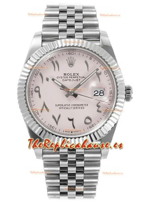 Rolex Datejust M126300 41MM ETA3235 Dial Rosado Arábico - Caja Acero 904L