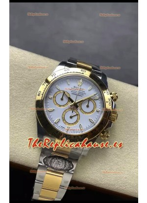 Rolex Daytona Super Clone M126503 Oro Amarillo Dos Tonos Movimiento Original Cal.4131
