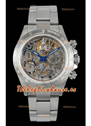 Rolex Daytona Super Clone Edición "Artisans De Genève - Glacier" Reloj Acero Inoxidable Watch 