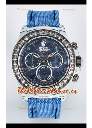 Rolex Daytona Super Clone Edición "Artisans De Genève - Arolla Glacier" Reloj Fibra de Carbono