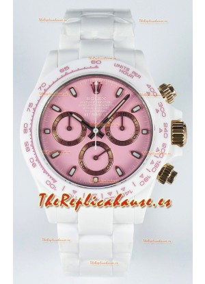 Rolex Daytona AET Remould Dial Rosa Correa Cerámica Completa en Movimiento Cal.4130
