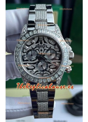 Rolex Daytona Super Clone Edición "Eye of the Tiger" en Caja Acero 904L Reloj Réplica Espejo 1:1