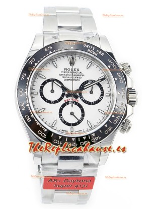 Rolex Cosmograph Daytona Panda 126500 Dial Panda Movimiento Cal.4131 - Reloj Acero 904L