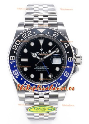 Rolex GMT Masters II 126710BLNR BATGIRL Cal.3285 72 Hours Correa Power Jubilee Réplica Suiza Acero 904L