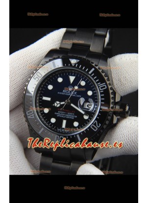 Rolex Sea Dweller Movimiento Japonés Reloj Réplica Dial Azul  43MM