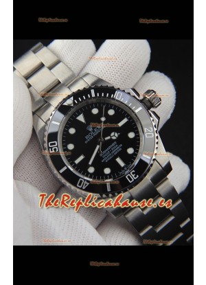 Rolex Submariner No-Date Reloj Réplica Japonés Dial Acero 904L Negro