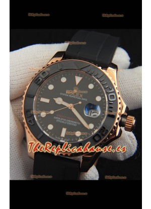 Rolex Yachtmaster Everrose Gold Japanese Reloj Réplica- 42MM