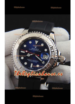 Rolex Yachtmaster Acero Inoxidable Japones Reloj Réplica- 40MM Dial Azul