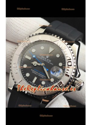 Rolex Yachtmaster Acero Inoxidable Japones Reloj Réplica- 40MM Dial Gris