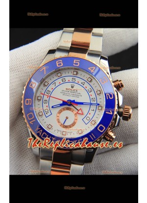 Rolex Yachtmater II Movimiento Japonés Reloj Réplica44M Acero Inoxidable