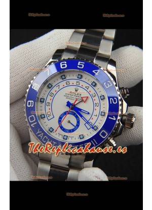 Rolex Yachtmater II Movimiento Japonés Reloj Réplica44M Acero Inoxidable