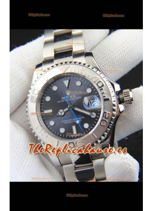 Rolex Yachtmaster Acero Inoxidable Japones Reloj Réplica- 40MM - Dial Gris 