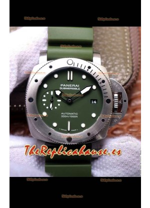 Panerai Luminor Submersible Verde Militare PAM1055 Reloj Réplica Suizo 42MM