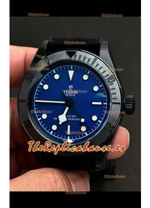 Tudor Super Clone Black Bay Dial Cerámica Azul Reloj Réplica Suizo