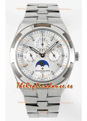 Vacheron Constantin Overseas Calendario Perpetuo Ultra-Fino Dial Acero con Correa Acero