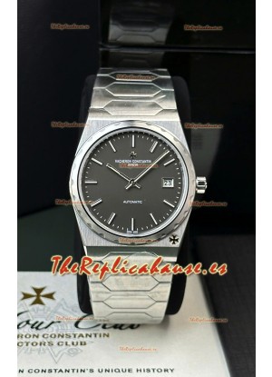 Vacheron Constantin Historiques 222 Super Clone 37MM Caja Acero Reloj en Dial Gris 
