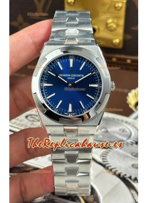 Vacheron Constantin Super Clone Overseas Reloj Edición Ultra-Fina 2000V en Dial Azul 