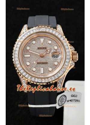 Rolex Yachtmaster 226679TBR Rose Gold 42MM Cal.3135 Reloj Suizo 1:1 Ultimate Acero 904L