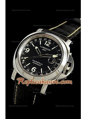 Panerai Lumenor GMT Reloj Suizo - Marcadores Super Luminosos  