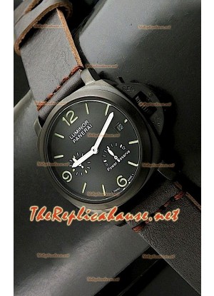 Panerai Lumenor Marena Reloj con Reserva de Batería en PVD
