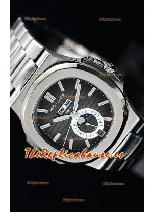 Patek Philippe Nautilus 5726A Reloj Suizo a Espejo 1:1 Dial Gris