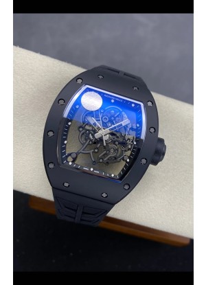 Reloj Richard Mille RM055 MVMNT con volante de inercia variable con caja de cerámica negra, superclon